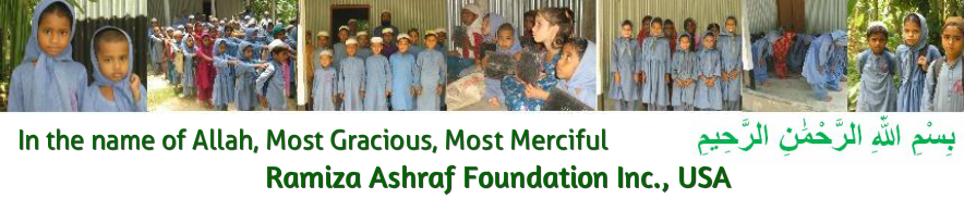 Ramiza Ashraf Foundation Inc., USA